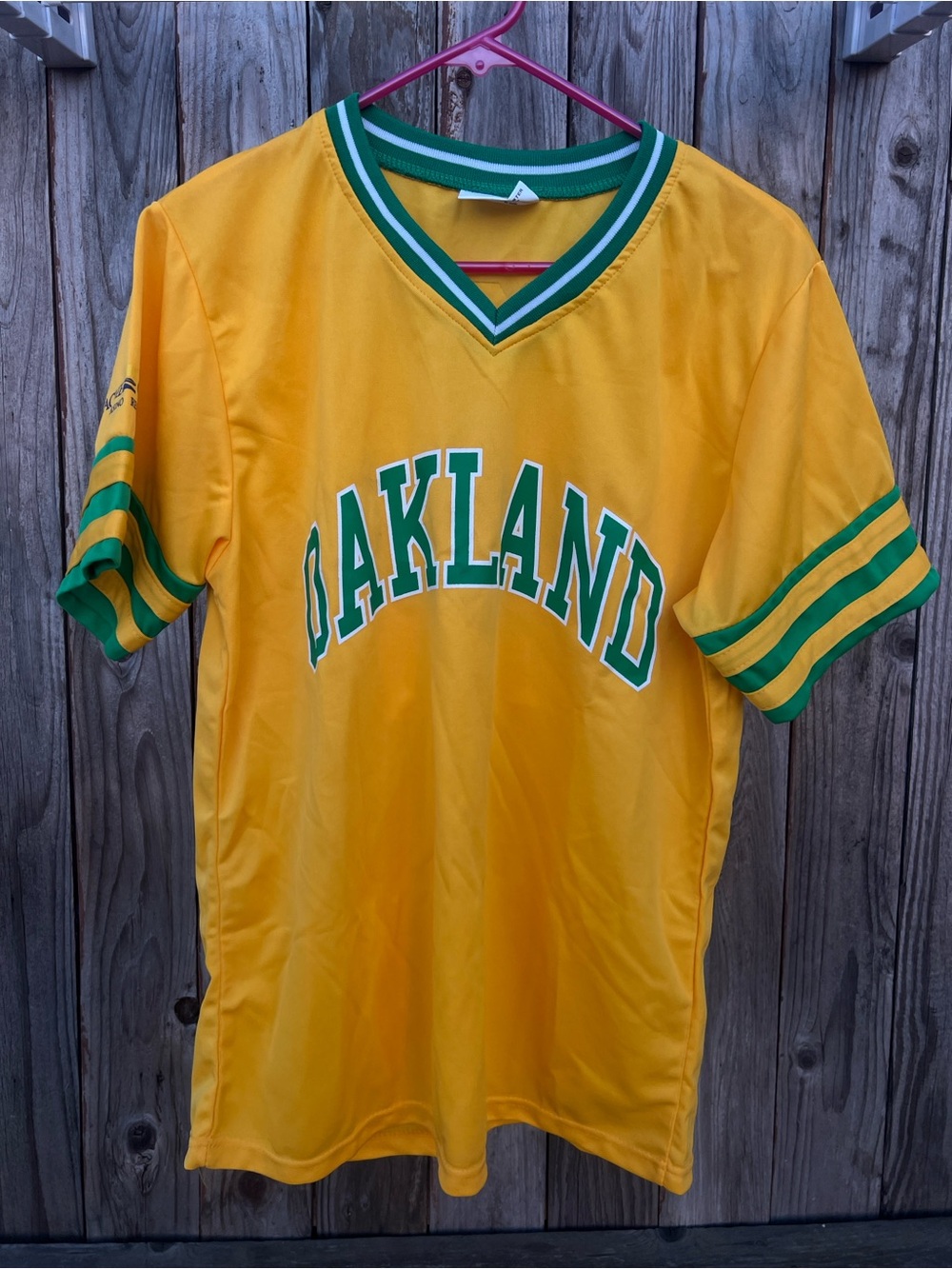 Oakland A's Stephen Vogt Mlb Baseball Jersey M Medium Athletics SGA